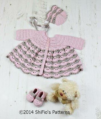 278 Baby Matinee Jacket Crochet Pattern #278