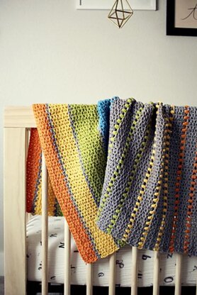 Sea of Colors Baby Blanket