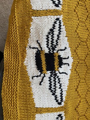 Bee Baby Blanket