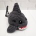 Sammy the Shark Scrubby Amigurumi