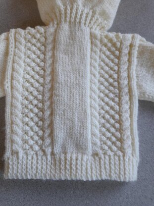 Baby Cable Cardigan & Hoodie