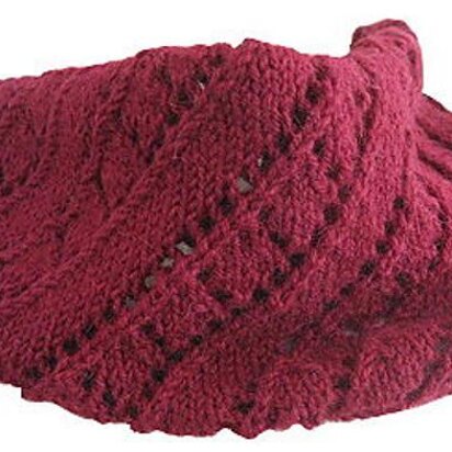 K844-Precious Ruby Cowl