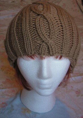 Fast & Easy One-Skein Open-Cabled Hat