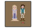 Rapunzel and Flynn In Love - PDF Cross Stitch Pattern