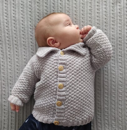 Mossy Baby Cardigan | 0-24 months