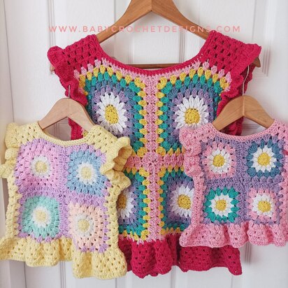 Crazy Daisy Peplum