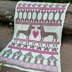 Darling Daschund Mosaic Blanket