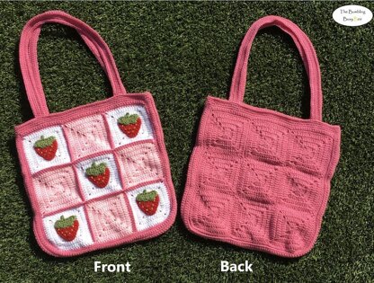 STRAWBERRY TOTE BAG and Pouch