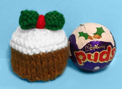 Christmas Pudding Puds chocolate cover