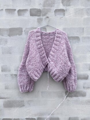 Ruke fluffy cardigan