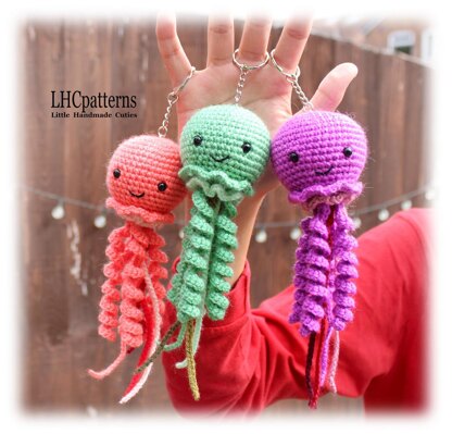 Jellyfish Keychain / Charm Crochet Pattern