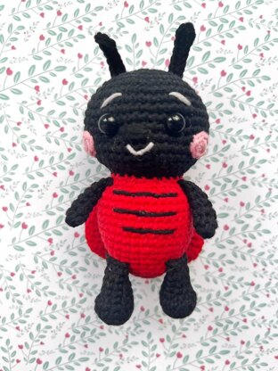 Crochet ladybug.