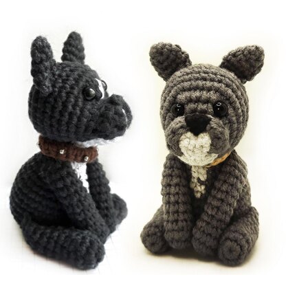 French Bulldog Amigurumi