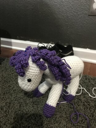 Curlicue the Unicorn