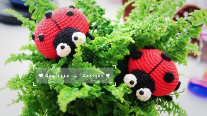 Ladybug amigurumi pattern