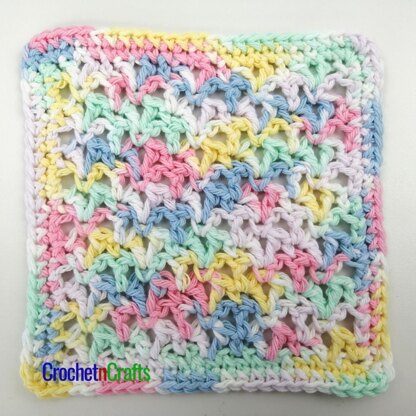 Blossom Lace Dishcloth