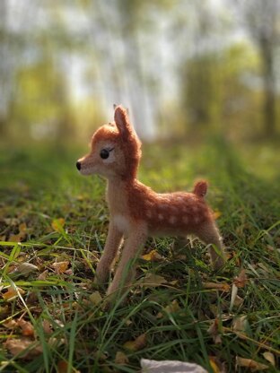 Amigurumi crochet Bambi Deer