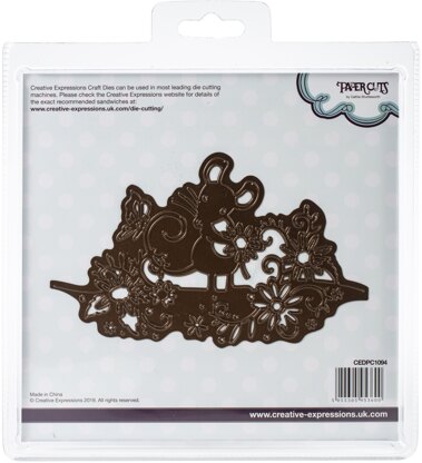 Creative Expressions Paper Cuts Edger Craft Dies - Garden Mouse