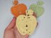 Coaster apple pattern crochet