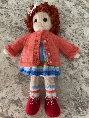 Belinda Jane - Knitted Doll