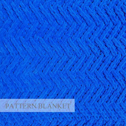 Wave Line Blanket Pattern - knitting pattern
