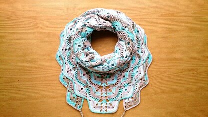 Waves shawl