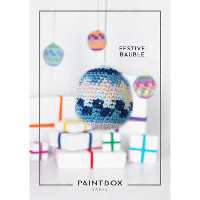 Festive Bauble in Paintbox Yarns Simply DK