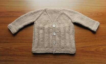 Ben V-neck Baby Cardigan