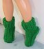 Childrens Super Chunky Stockingette Slipper Boots