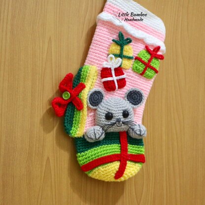 Little Mouse Christmas Stocking