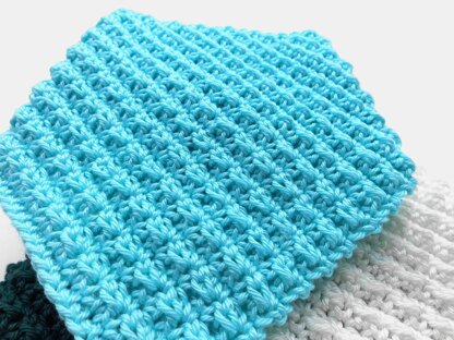 Dishcloth Washcloth Potholder Basic Elegance - super simple and quick