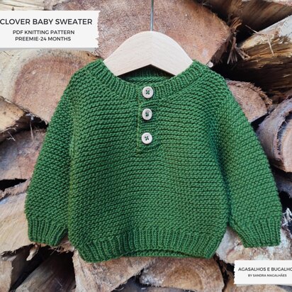 Clover Baby Sweater | Preemie - 24 months