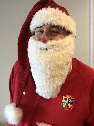 Santa Hat and Beard