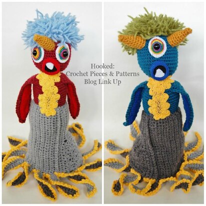 Topsy Turvy Monster Doll Crochet Pattern