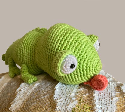 Amigurumi Thiago Chameleon