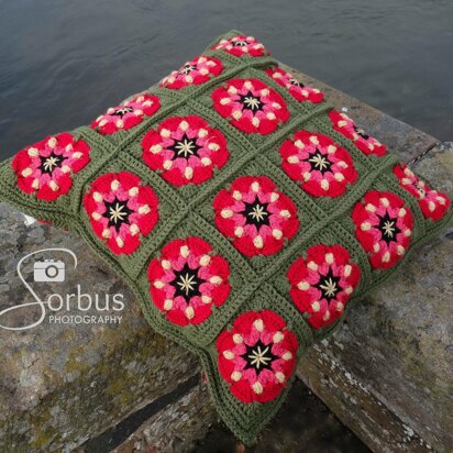 River Rose Pillow Cover