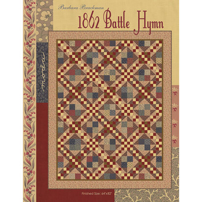 Moda Fabrics 1862 Battle Hymn Quilt - Downloadable PDF