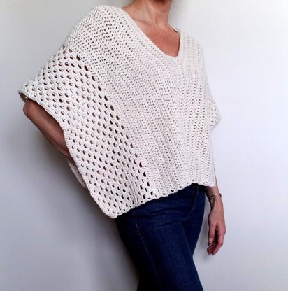 Cotton Spring Poncho