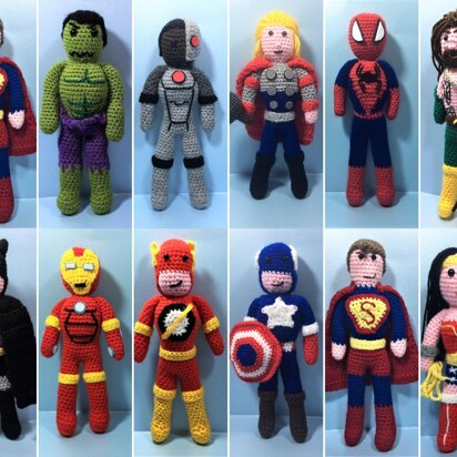 12 Superhero Crochet Patterns