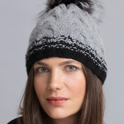 String Carey Cabled Hat PDF