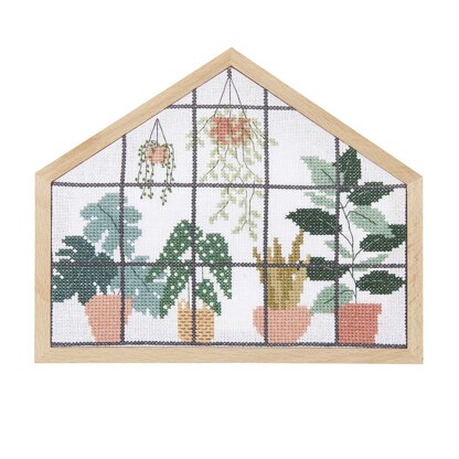 Rico Decorative Embroidery Frame - Wide House - Small - 200 x 165mm