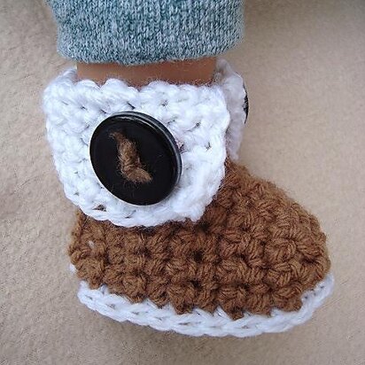 697 SPLIT CUFF UNISEX BABY BOOTS BOOTIES