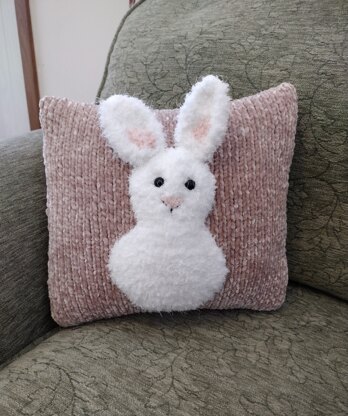 Reversible Bunny Cushion
