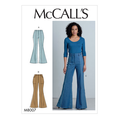 McCall's Misses' Pants M8007 - Sewing Pattern