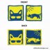 Cats in Summer Coasters