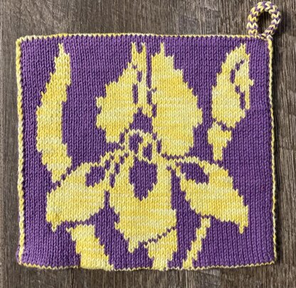 Iris Potholder