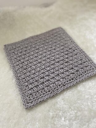 Fig Double Linen Stitch Washcloth