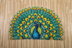 Craft Buddy Peakcock Rug Latch Hook Kit