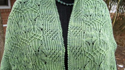 Nantan Lace Cluster Shawl