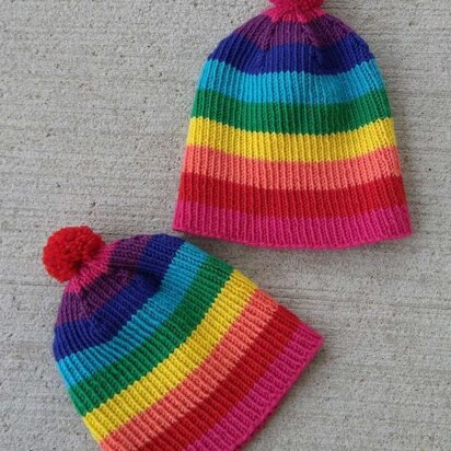 Bright Rainbows Hat